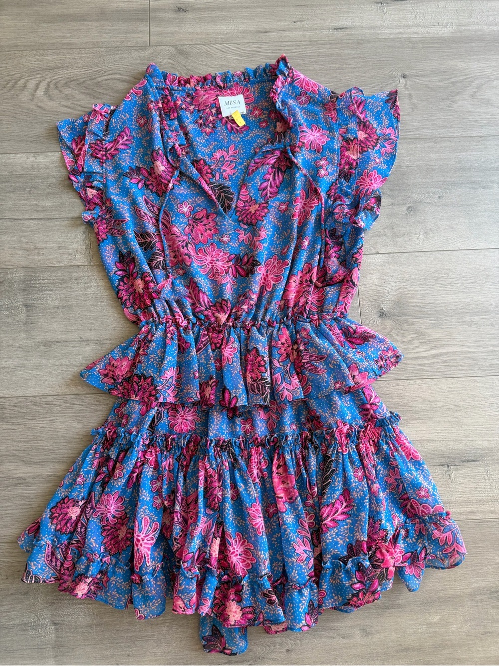 Misa - Lilian Dress in Night Blooms - size small